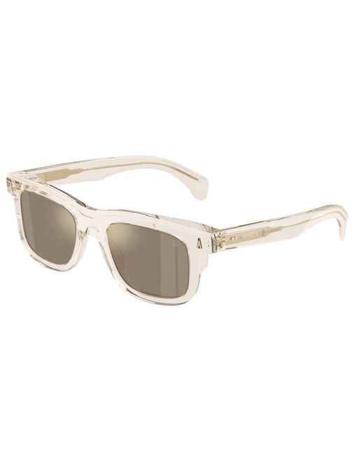 Moncler Black Me6004 Claro 30035A Sunglasses Acetate Squared Mirror
