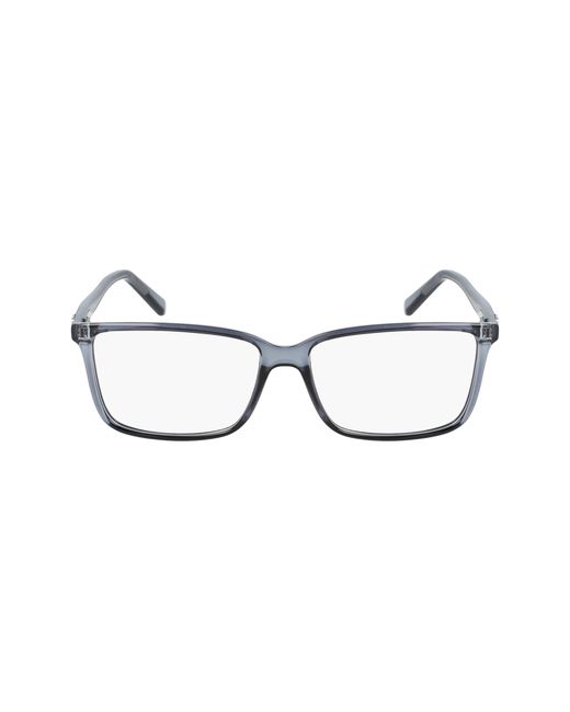 Ferragamo Black Sf2894 057 Optical Frames Injected Squared Normal Normal for men