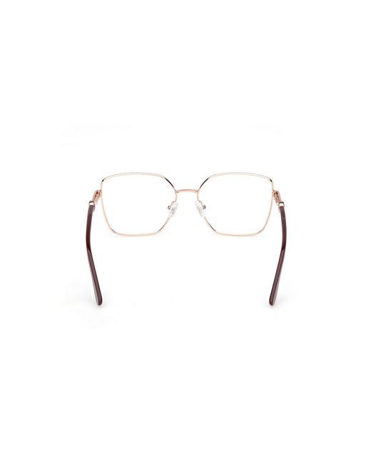 Guess Black Gu50313 069 Optical Frames Metal Squared Normal