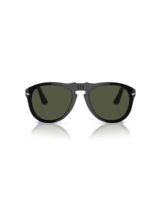 Persol Black Po0649 95/31 Sunglasses Acetate Pilot Normal for men