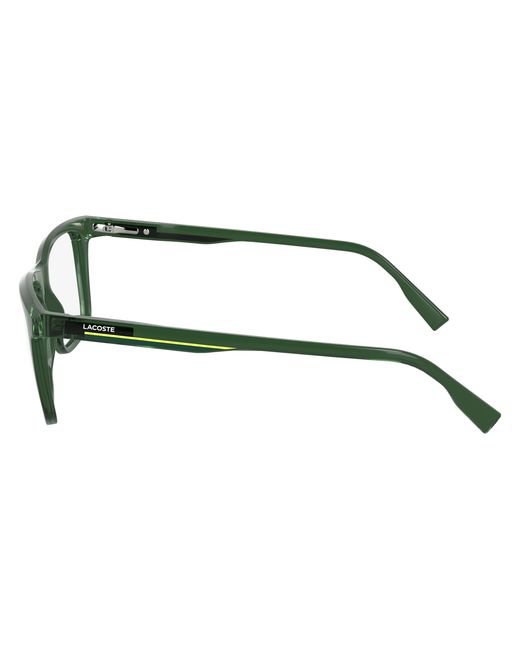 Lacoste Black L2960 001 Optical Frames Bio-Inject Squared Normal for men