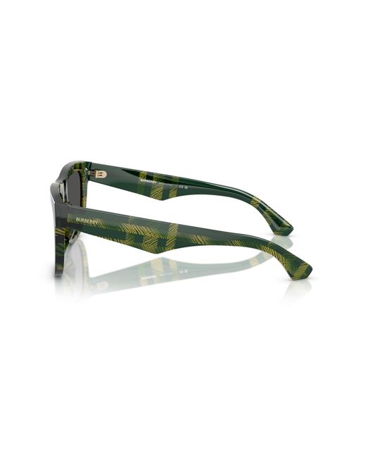 Burberry Black Be4431U 412587 Sunglasses Acetate Squared Normal for men
