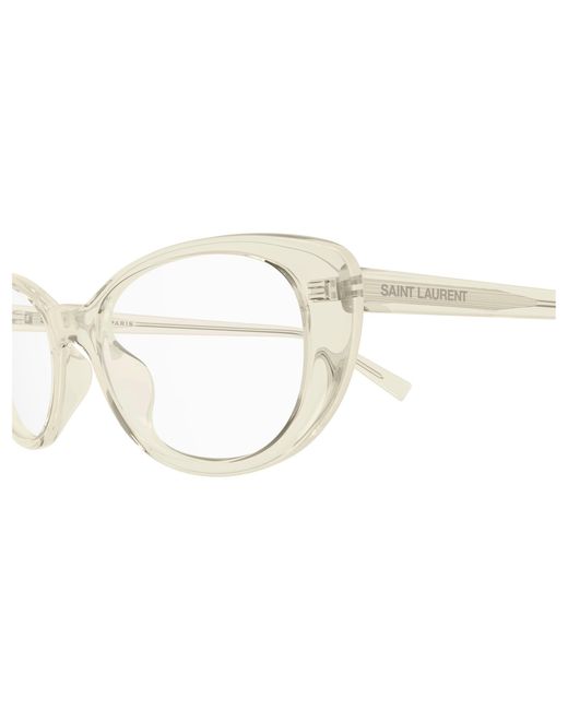 Saint Laurent Black Sl 822 Opt 004 Optical Frames Acetate Transparent Cat Eye