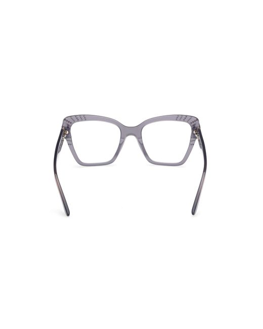 Guess Black Gm50034 020 Optical Frames Acetate Butterfly Normal