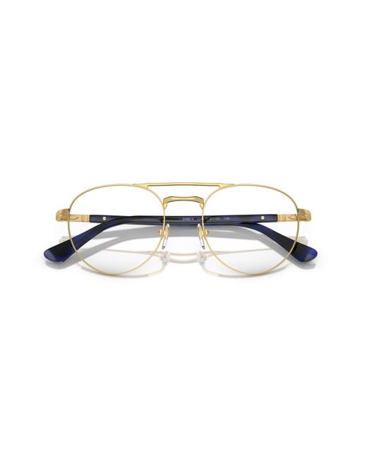 Persol Black Po2495V 1141 Optical Frames Metal Pantos