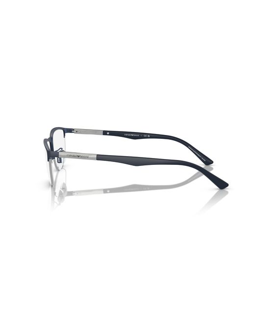Emporio Armani Black Ea1142 3018 Optical Frames Metal Pillow for men