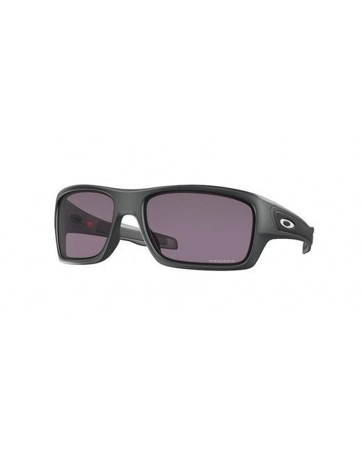Oakley Black Oo9263 Turbine 926366 Sunglasses Plastic Squared Prizm for men