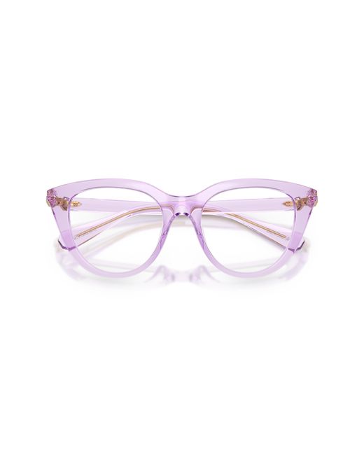 Swarovski Black Sk2052 1079 Optical Frames Injected Cat Eye Normal