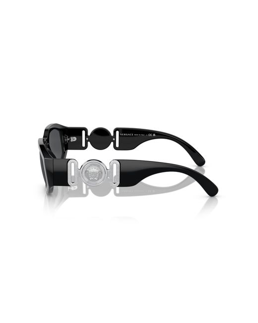 Versace Black Ve4361 542287 Sunglasses Nylon Geometric Normal for men