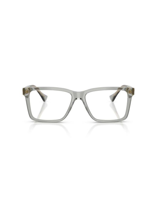 Versace Black Ve3328 5496 Optical Frames Acetate Squared Normal for men