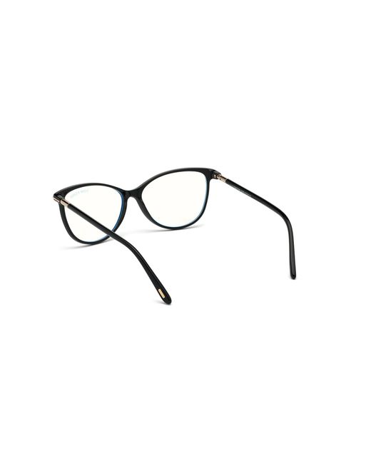 Tom Ford Black Ft5616-B 052 Optical Frames Acetate Squared Normal Anti Light