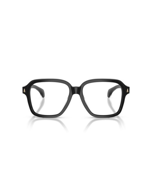 Moncler Black Me2010 3001 Optical Frames Acetate Transparent Squared Normal