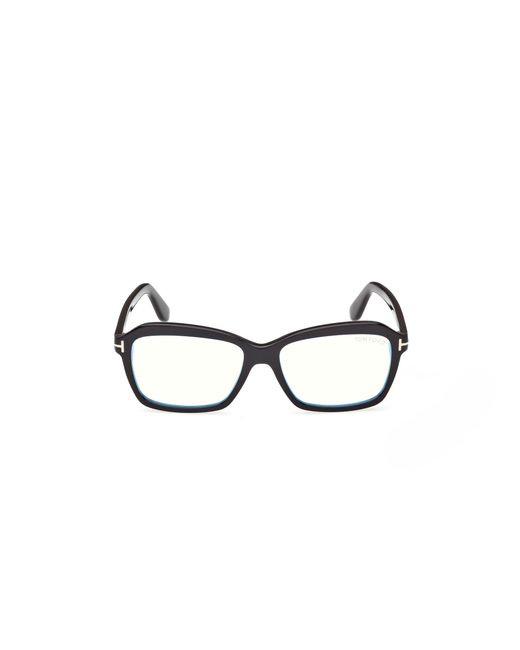 Tom Ford Black Ft6129-B 052 Optical Frames Acetate Squared Normal