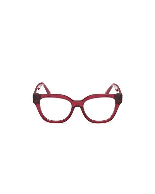 MAX&Co. Black Mo5193 069 Optical Frames Acetate Squared Normal