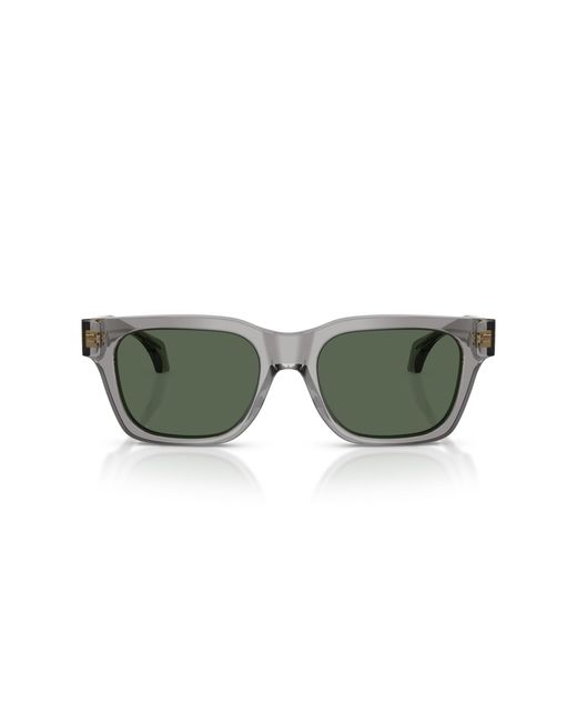 Versace Green Ve4486 551071 Sunglasses Acetate Squared Normal for men