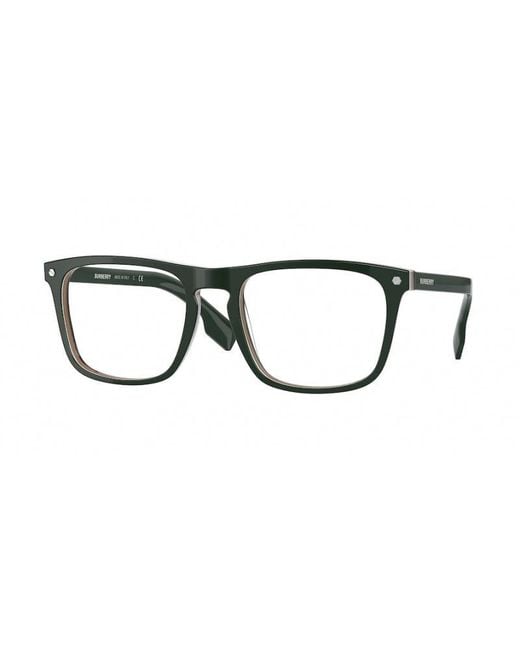 Burberry Black Be2340 3927 Optical Frames Plastic Squared for men