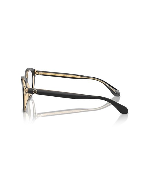 Giorgio Armani Black Ar7256 6084 Optical Frames Acetate Pantos Normal for men