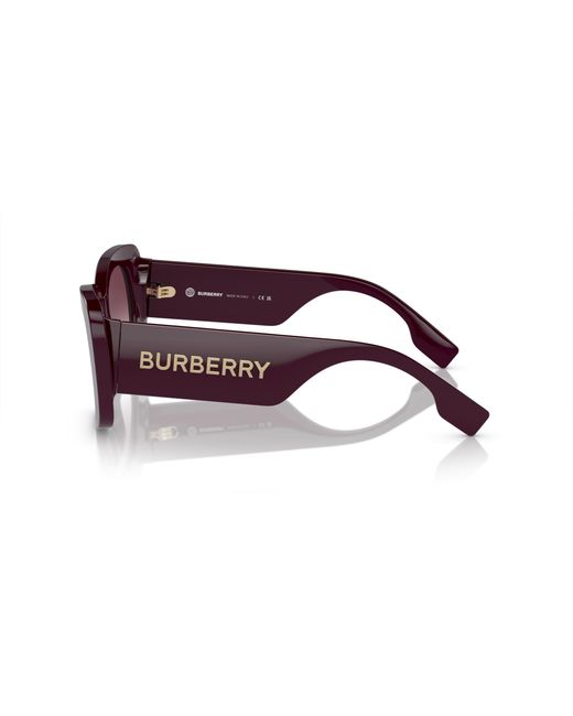 Burberry Black Be4410 39798H Sunglasses Acetate Squared Normal Shaded