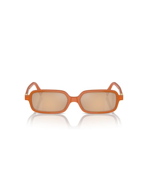 Miu Miu Black Mu 11Zs 11V40D Sunglasses Acetate Squared Normal Mirror