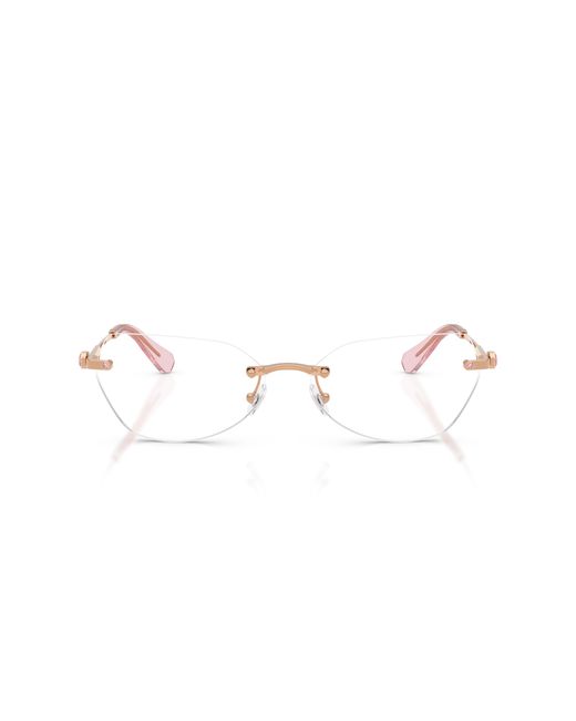 Swarovski Black Sk1031 4014 Optical Frames Metal Geometric Normal