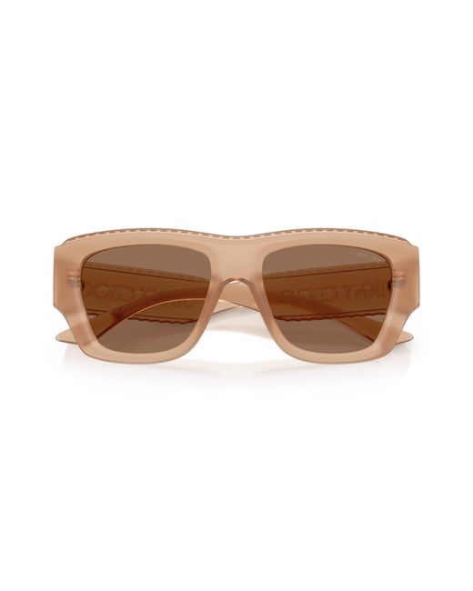 Jimmy Choo Black Jc6003U 509173 Sunglasses Injected Squared Normal