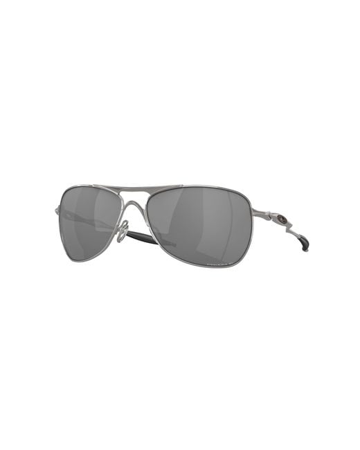 Oakley Black Oo4060 Crosshair 406022 Sunglasses Metal Squared Polarized Prizm