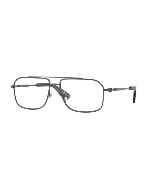 Burberry Black Be1391 1316 Optical Frames Metal Transparent Squared Normal for men