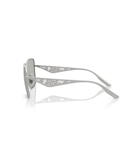 Dolce & Gabbana Black Dg2310 13648V Sunglasses Metal Squared Mirrored