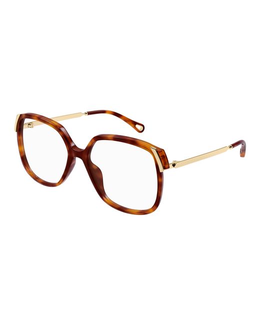 Chloé Black Ch0287O 007 Optical Frames Acetate Transparent Squared