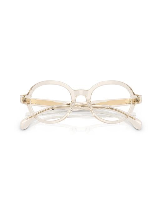 Moncler Black Me2005 3003 Optical Frames Acetate Transparent Round Normal