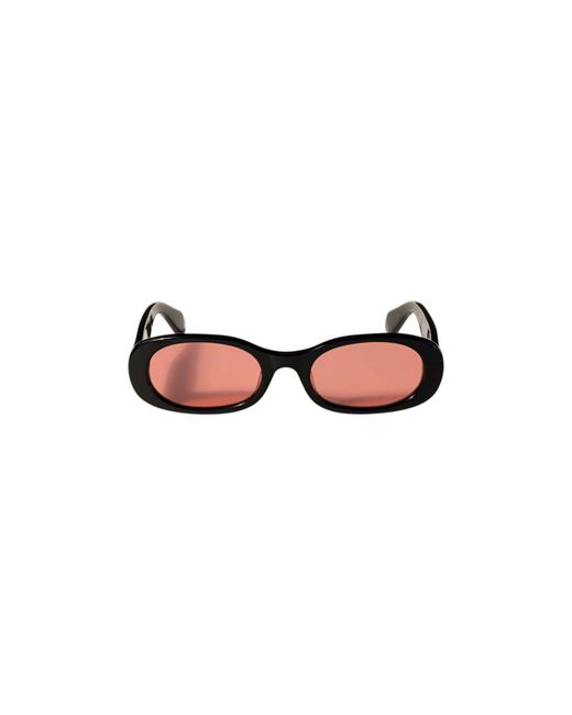 Off-White c/o Virgil Abloh Black Ow1033 Adams 1025 Sunglasses Acetate Round Normal