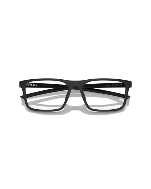 FERRARI SCUDERIA Black Fz8001U 504 Optical Frames Injected Pillow Normal for men