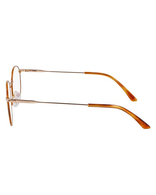 Calvin Klein Black Ck19119 213 Optical Frames Metal Round Normal