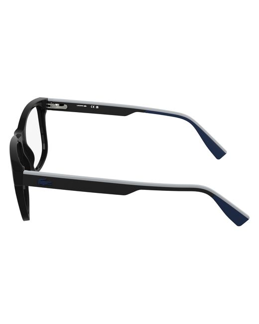 Lacoste Black L4004 001 Optical Frames Bio-Injected Squared Normal for men