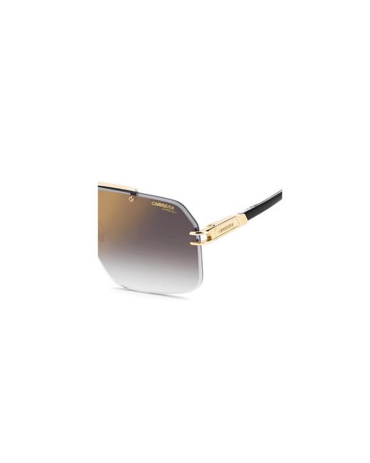 Carrera Black 1054/S Rhl/Fq Sunglasses Metal/ Squared Mirrored Shaded for men