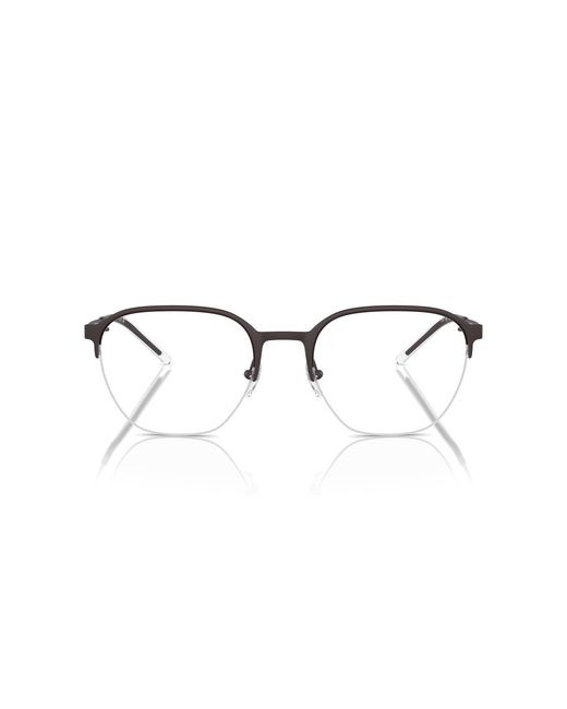 Emporio Armani Black Ea1160 3380 Optical Frames Metal Transparent Pantos Normal for men