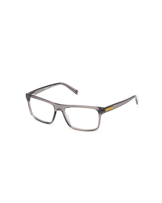 Timberland Black Tb50076 020 Optical Frames Injected Squared Normal for men