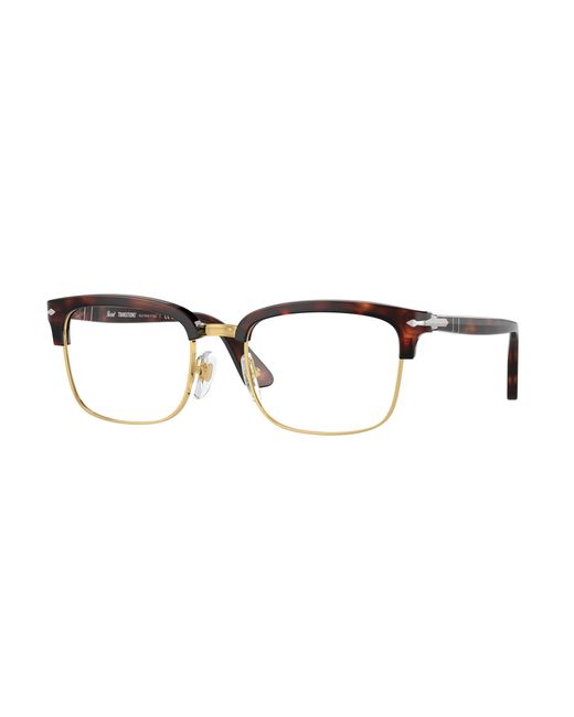 Persol Black Po3327S 24/Gj Sunglasses Acetate Squared Photochromatic Photochromatic
