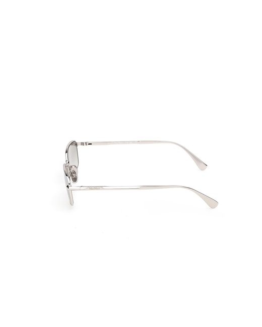 Max Mara White Mm0199 16C Sunglasses Metal Smoke Normal