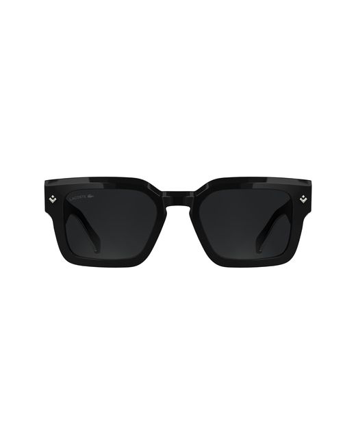Lacoste Black L6071S 001 Sunglasses Acetate Squared Normal