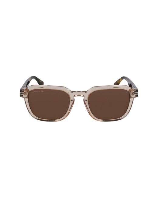 Lacoste Black L6046S 264 Sunglasses Acetate Squared Normal for men