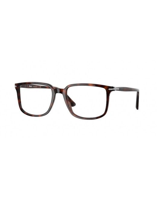 Persol Black Po3275V 24 Optical Frames Plastic Squared for men