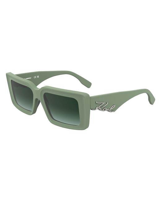 Karl Lagerfeld Green Kl6180S 316 Sunglasses Acetate Squared Normal