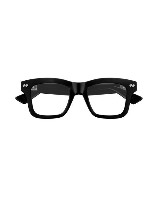Bottega Veneta Black Bv1353O 005 Optical Frames Acetate Transparent Squared