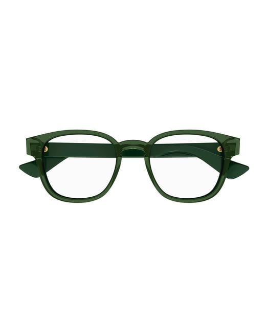 Gucci Black Gg0927O 005 Optical Frames Transparent Squared for men
