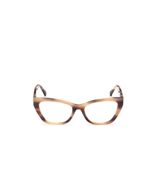 Max Mara Black Mm5228 047 Optical Frames Acetate Cat Eye Normal