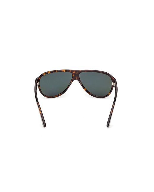 Tom Ford Black Ft1336 Samuele-02 52N Sunglasses Acetate Pilot Normal for men
