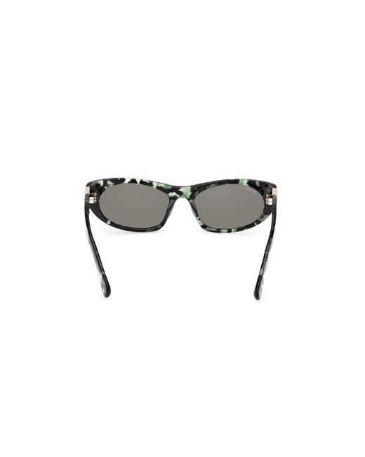 MAX&Co. Black Mo0151 55N Sunglasses Acetate Cat Eye Normal