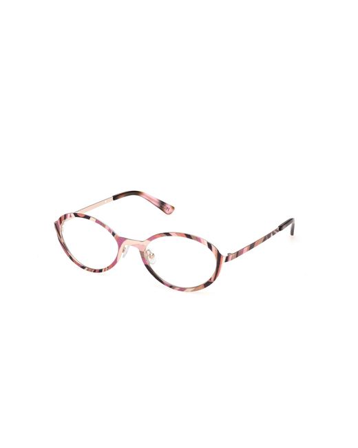 Emilio Pucci Black Ep5277 099 Optical Frames Metal Round Normal