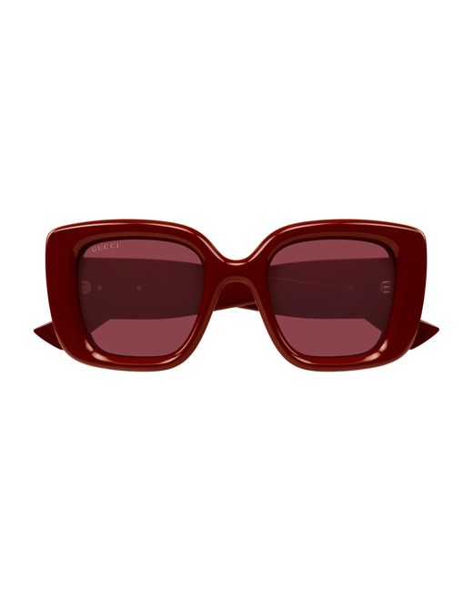 Gucci Black Gg1975S 005 Sunglasses Injected Butterfly